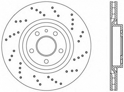 OPEN PARTS bdrs166325 -  Тормозной диск